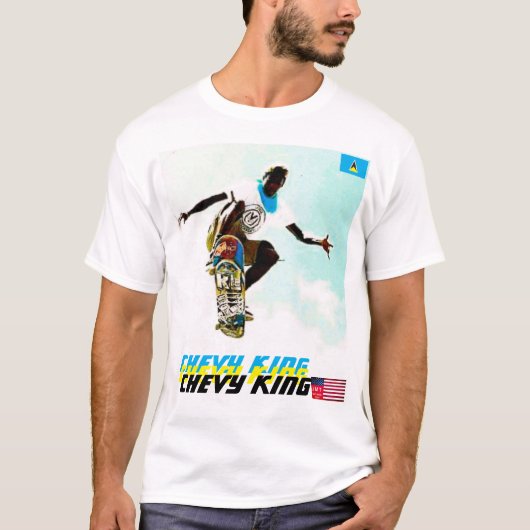CHEVY KING 2023新規/署名付きTシャツ Tシャツ (正面)