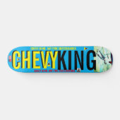 CHEVY KING JMT OFFICIAL 7 3/4" スケートボードデッキ (横)
