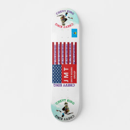 CHEVY KING OFFICIAL JMT SIGN7 3/4"スケートボードデッキ スケートボード