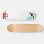 CHEVY KING OFFICIAL PROJECT 7 3/4"スケートボードデッキ スケートボード (横)