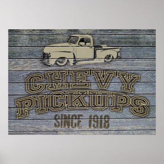 Chevy Pickupsのポスター ポスター (正面)