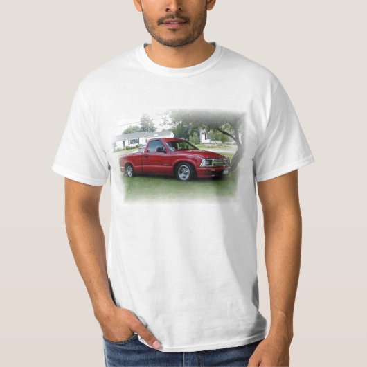 Chevy S10 SSの低いライダーのトラックのワイシャツのTシャツ Tシャツ (正面)