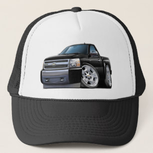 Chevy Silveradoの黒いトラック キャップ
