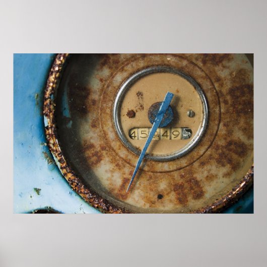 Chevy Speedometer ポスター (正面)