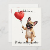 💘🐶Chew Love Carefully” シーズンカード (正面/裏面)