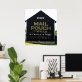Chew Mail Pouch Tobacco Barn - Original Photo ポスター (ホームオフィス)