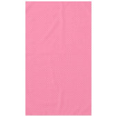 CHEX 1-PINK-COTTON TABLELOTH 60x104in テーブルクロス (正面)