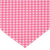 CHEX 1-PINK-COTTON TABLELOTH 60x104in テーブルクロス (アングル)