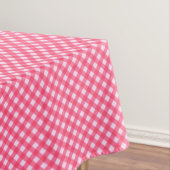 CHEX 1-PINK-COTTON TABLELOTH 60x104in テーブルクロス (インサイチュ)