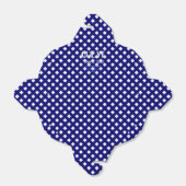 Chex 4 – ダークブルーパーティーの好意ボックス、取り出しスタイル フェイバーボックス (折り畳みなし)