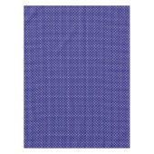 CHEX 4-DARK BLUE-COTTON TABLELOTH 52x70in テーブルクロス (正面)