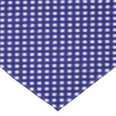 CHEX 4-DARK BLUE-COTTON TABLELOTH 60x104in テーブルクロス (アングル)