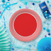 CHEX 5 – 赤 – 紙プレート-3 ペーパープレート (パーティー)