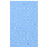 CHEX 6-PASTELブルーコットンテーブルクロス60x104in テーブルクロス (正面)