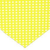 CHEX 8-YELLOW-COTTON TABLE RUNNER-14x72in ショートテーブルランナー (コーナー)