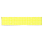 CHEX 8-YELLOW-COTTON TABLE RUNNER-14x72in ショートテーブルランナー (横)