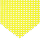 CHEX 8-YELLOW-COTTON TABLELOTH 60x104in テーブルクロス (アングル)