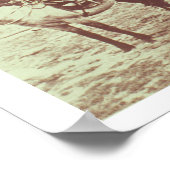 Cheyenneインディアンオンthe Move, 1878 （b/w写真） ポスター (角)