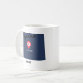 Cheyenne coffee mug  コーヒーマグカップ (正面左)