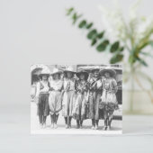 Cheyenne Frontier女性のカーボーイで6人の日。 ポストカード (スタンド正面)