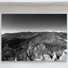 Cheyenne MtnとPikes Peakのパノラマ写真 フォトプリント