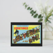 Cheyenne Wyomingからの挨拶 ポストカード (スタンド正面)