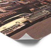 Cheyenne Wyoming, 1960sダウンタウンビュー ポスター (角)