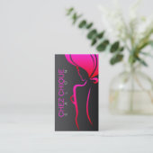 Chez Chiqueのサロンの名刺 名刺 (スタンド正面)