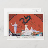 Chez la Marchande de Pavots (1920)ポストカード ポストカード (正面/裏面)