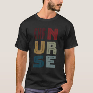 CHFナース認定ハート障害ナースヴィンテージRe Tシャツ