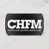 CHFMショー情報カード 名刺 (裏面)