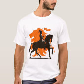 Chhatrapati Shivaji Maharaj - The Great Maratha Wa Tシャツ (正面)