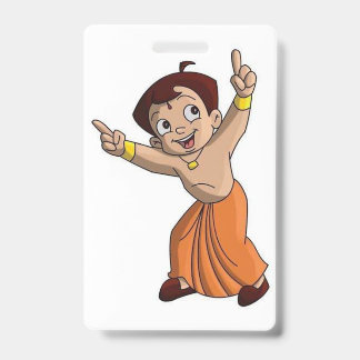 「Chhota Bheem Adventure Clipboard:おもしろいが出会う場所 バッジ