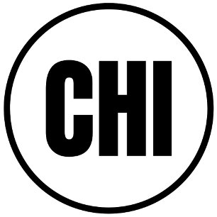 CHI – シカゴクラシックラウンドステッカー ラウンドシール