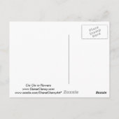 Chi Chi in Flowersはがき – チワワ ポストカード (裏面)