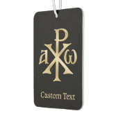 Chi Rho Christogram カーエアーフレッシュナー (左)