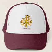 Chi Rho Christogram キャップ (正面)