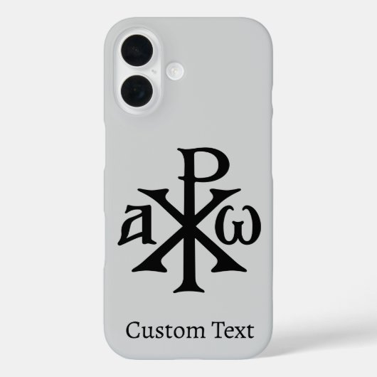 Chi Rho Christogram Case-Mate iPhoneケース (裏面)