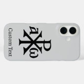 Chi Rho Christogram Case-Mate iPhoneケース (裏面 (横))