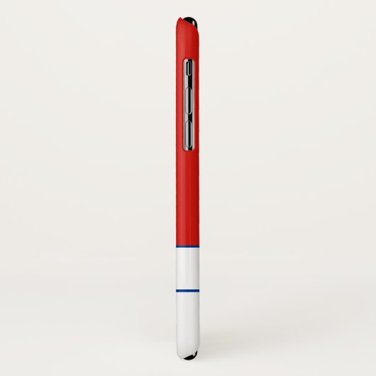 Chiac Acadianカナダ国旗の個人用設定 Case-Mate iPhoneケース (裏面/左)