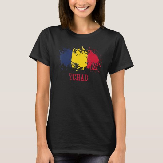 Chian enthusiasts for Tchad and Chad Tシャツ (正面)