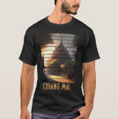 Chiang Mai Thailand, Backpacking and Digital Nomad Tシャツ (正面)
