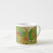 Chiantiのワイナリー エスプレッソカップ (正面右)