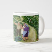 Chianti Classicoの別荘Trasqua ジャンボコーヒーマグカップ (正面右)