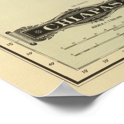 Chiapas ポスター (角)