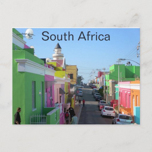 Chiappini Street Bo Kaap Cape Town South Africa ポストカード (正面)