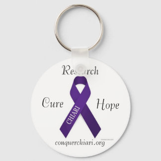 CHIARI, Cure, Hope, Research, conquerchiari.org キーホルダー