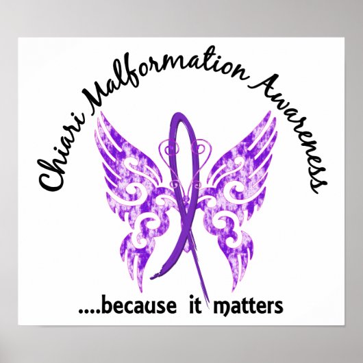 Chiari Malformation Butterfly 6.1 ポスター (正面)