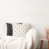 Chiaroscuro水玉模様可逆両面 クッション