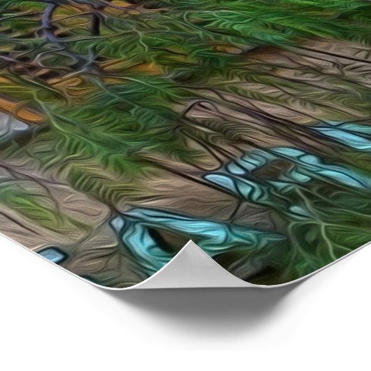 Chiavari Windows 'Oil Painting' ポスター (角)